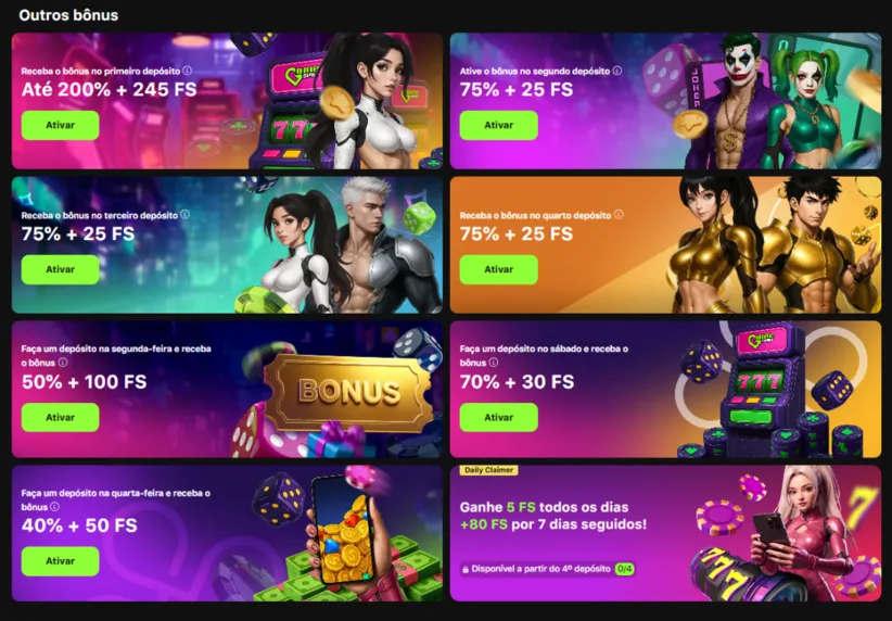GameSpot Casino Bónus — 200% + 245 FS