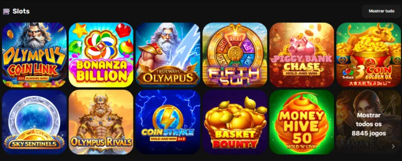 Slots GameSpot Casino — Mais de 6500 Títulos